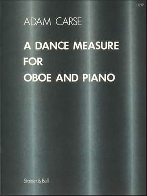 Carse: A Dance Measure for Oboe and Piano