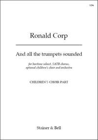 Corp: And all the trumpets. Children's Choir Pt