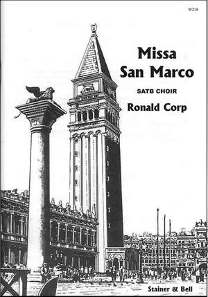 Corp: Missa San Marco. SATB