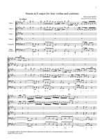 Croft: Sonata in E for 4 Violins & Continuo Product Image
