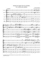Croft: Sonata in F for 2 Rec, 2 Violins & Continuo Product Image