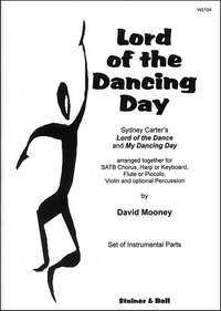 Carter: Lord of the Dancing Day arr. David Mooney. Set of Instrumental Parts