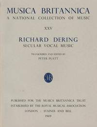Dering: Secular Vocal Music