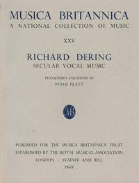 Dering: Secular Vocal Music