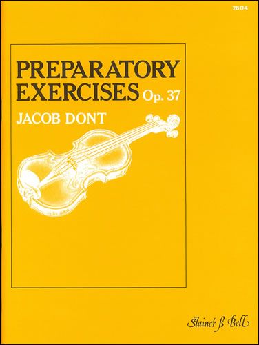 Dont: Exercises, Op. 37