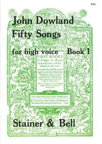 Dowland: Fifty Songs. Book 1. High Voice