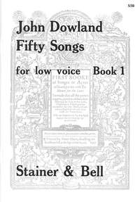 Dowland: Fifty Songs. Book 1. Low Voice