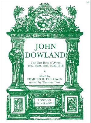 Dowland: The First Book of Ayres (1597)