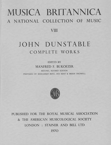 Dunstable: Complete Works