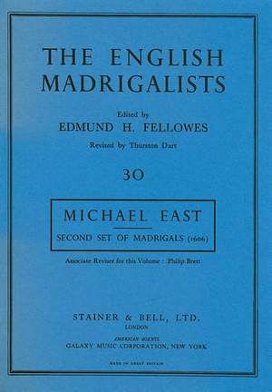 East: Second Set of Madrigals (1606)