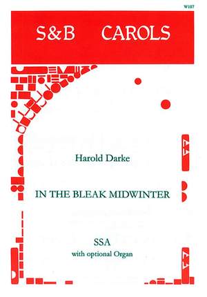 Darke: In the Bleak Midwinter. SSA