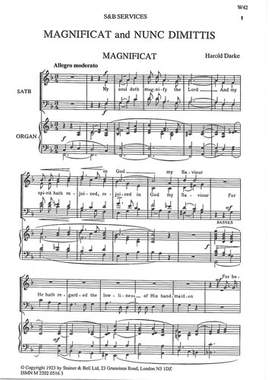 Darke: Magnificat and Nunc Dimittis in F