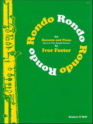 Foster: Rondo for Bassoon and Piano