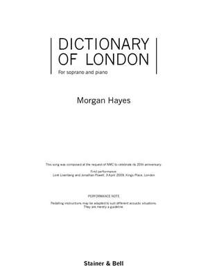 Hayes: Dictionary of London