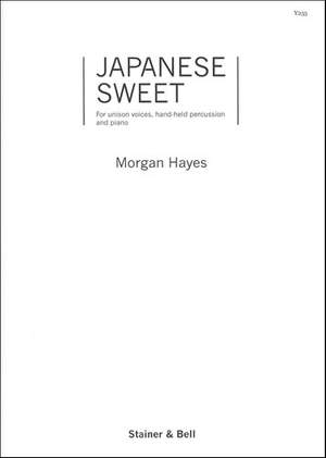 Hayes: Japanese Sweet. Unison, perc. & pf