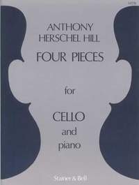 Hill: Four Pieces for Cello and Piano
