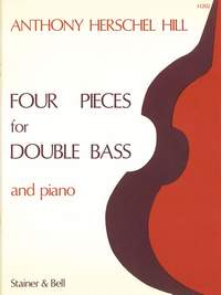 Hill: Four pieces for Double Bass and Piano