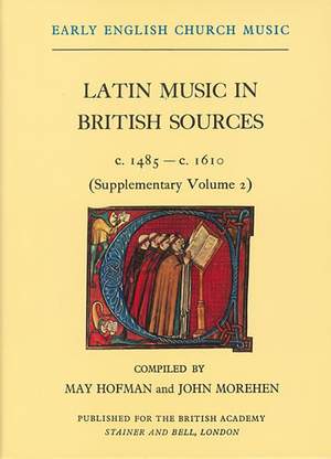 Latin Music in British Sources c.1485-1610