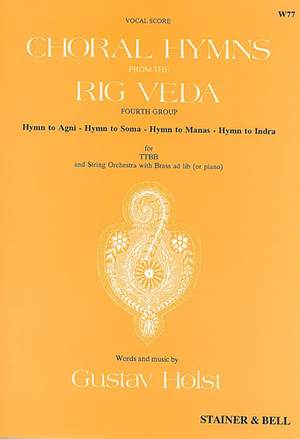 Holst: Choral Hymns from 'The Rig Veda': Group 4