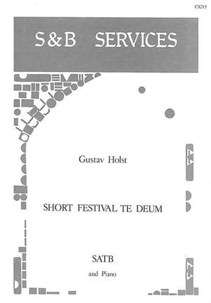 Holst: Short Festival Te Deum