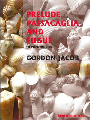 Jacob: Prelude, Passacaglia and Fugue for Violin and Viola