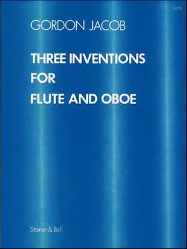 Jacob: Three Inventions for Flute and Oboe
