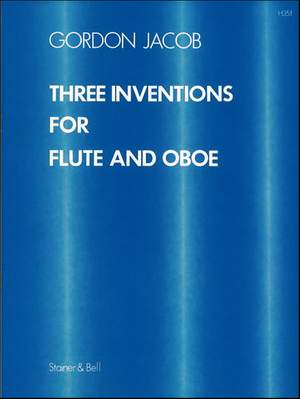 Jacob: Three Inventions for Flute and Oboe