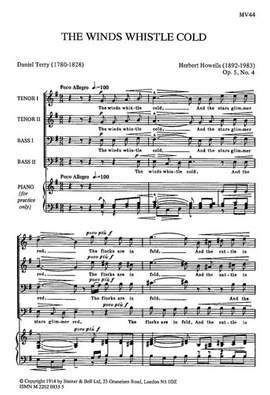 Howells: The winds whistle cold