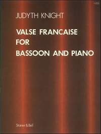 Knight: Valse Française for Bassoon and Piano