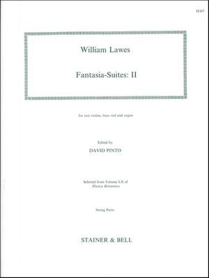 Lawes: Fantasia-Suites. Set 2. Violin, Bass Viol and Organ
