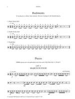 Percussion Syllabus: Snare Drum (Grades 1 & 2) Product Image