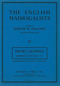 Lichfild: First Set of Madrigals of Five Parts (1613)