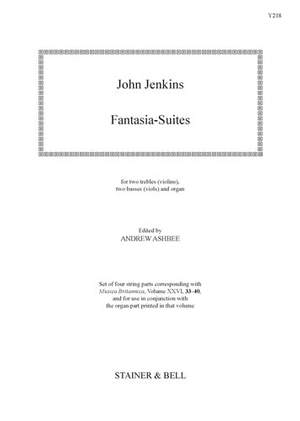 Jenkins: Fantasia-Suites. Two Treble Viols (or Violins), two Basses (Viols) and Organ