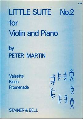 Martin: Little Suites for Solo or Unison Violins and Piano. Book 2: Violin part and Piano part