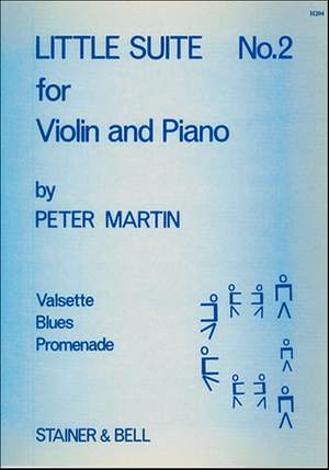 Martin: Little Suites for Solo or Unison Violins and Piano. Book 2: Violin part and Piano part