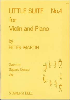 Martin: Little Suites for Solo or Unison Violins and Piano. Book 4: Violin part and Piano part