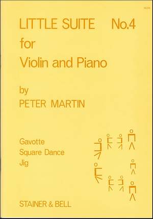 Martin: Little Suites for Solo or Unison Violins and Piano. Book 4: Violin part and Piano part