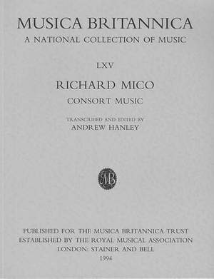 Mico: Consort Music