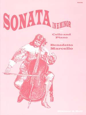 Marcello: Sonata in E minor for Cello and Piano