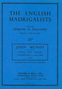 Mundy: Songs and Psalms (1594)