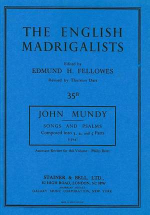 Mundy: Songs and Psalms (1594)