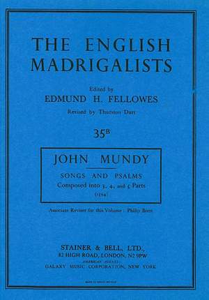Mundy: Songs and Psalms (1594)
