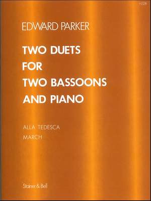 Parker: Two Duets for Two Bassoons and Piano
