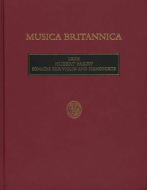 Parry: Sonatas for Violin and Pianoforte