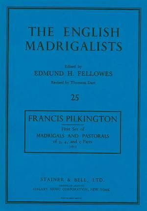 Pilkington: First Set of Madrigals (1613)
