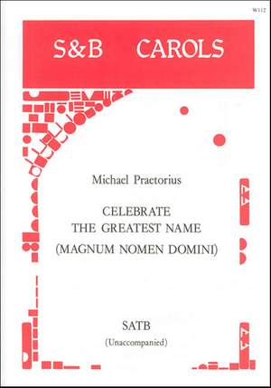 Praetorius: Celebrate the greatest name