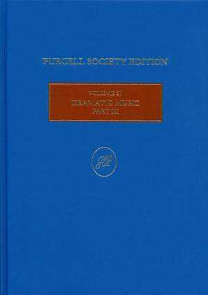 Purcell: Dramatic Music Part III