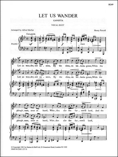 Purcell: Let Us Wander