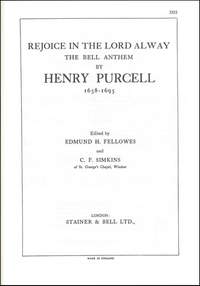 Purcell: Rejoice in the Lord (The Bell Anthem)
