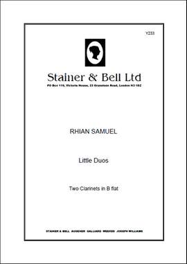 Samuel: Little Duos. 2 Clarinets (2 copies supplied)